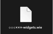 バックアップファイル｜⚪︎⚪︎⚪︎×××-widgets.wie