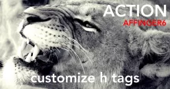AFFINGER6 見出しタグのカスタマイズ!キャッチコピーを使う。