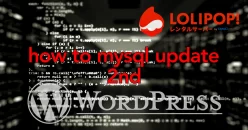 ロリポップ！データベース「MySQL5.7➡︎8.0」アップデートしてみた。【体感そのまま！画像不具合解消】